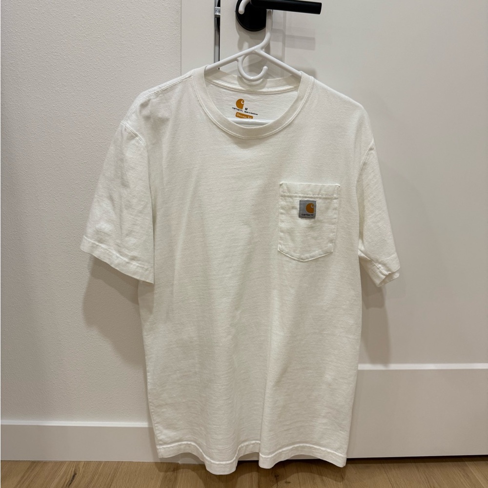Carhartt short sleeve white shirt